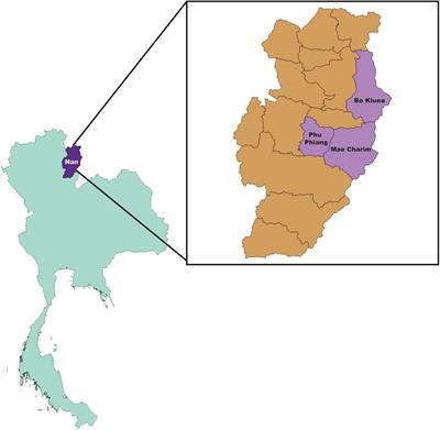 Metagenomic Approach to Characterizing Disease Epidemiology in a Disease-Endemic Environment in Northern Thailand